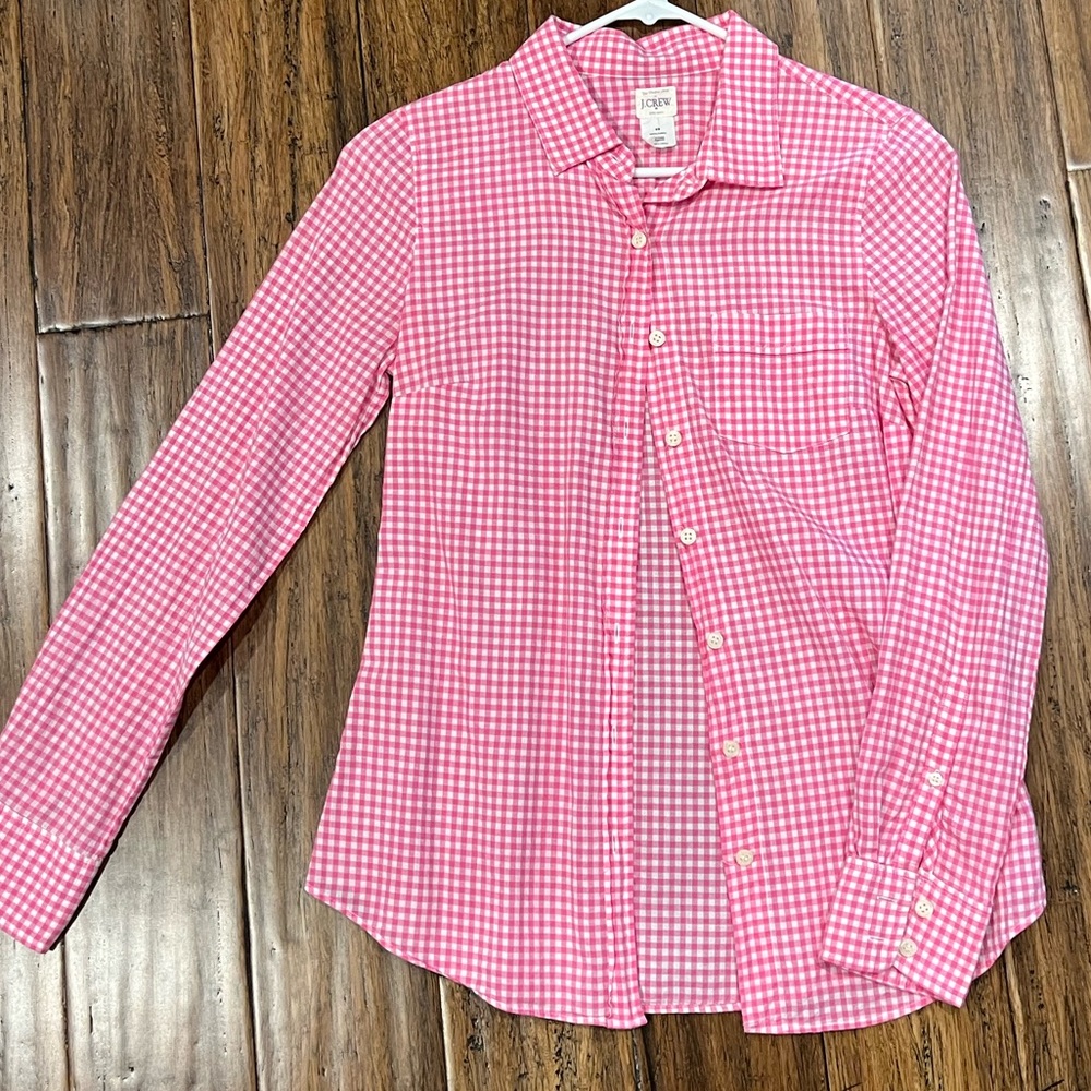JCrew Button Top